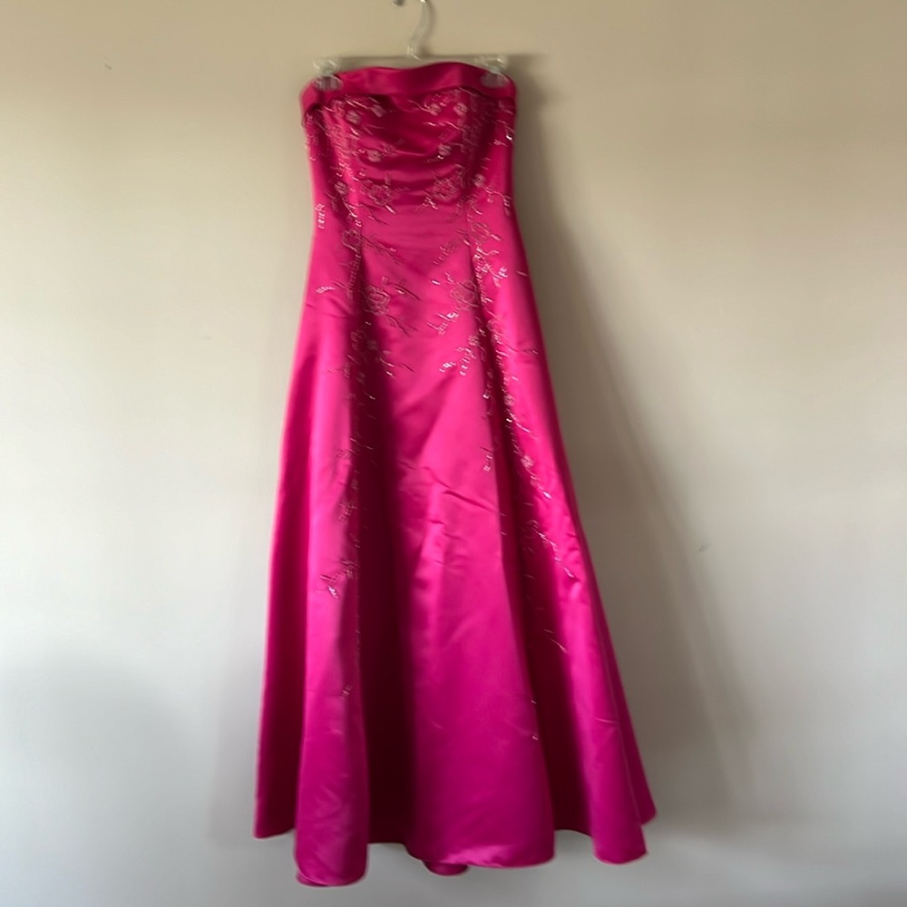 Satin Prom Dress
